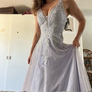 Gorgeous Embroidered Princess Gown